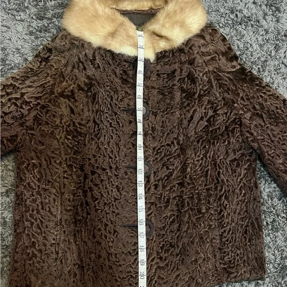 Vintage Marshall Field Fur Collar Jacket - Picture 6 of 10